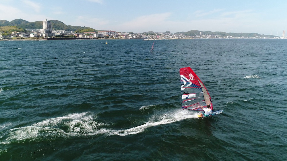 Drone for windsurfing